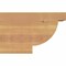 Ekena Millwork Alpine Smooth Rafter Tail, Western Red Cedar, 5 1/2"W x 8"H x 12"L RFT06X08X12ALP00SWR - alternate 4